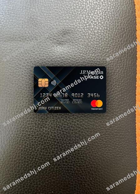 USA JP Morgan Chase bank mastercard photolook front